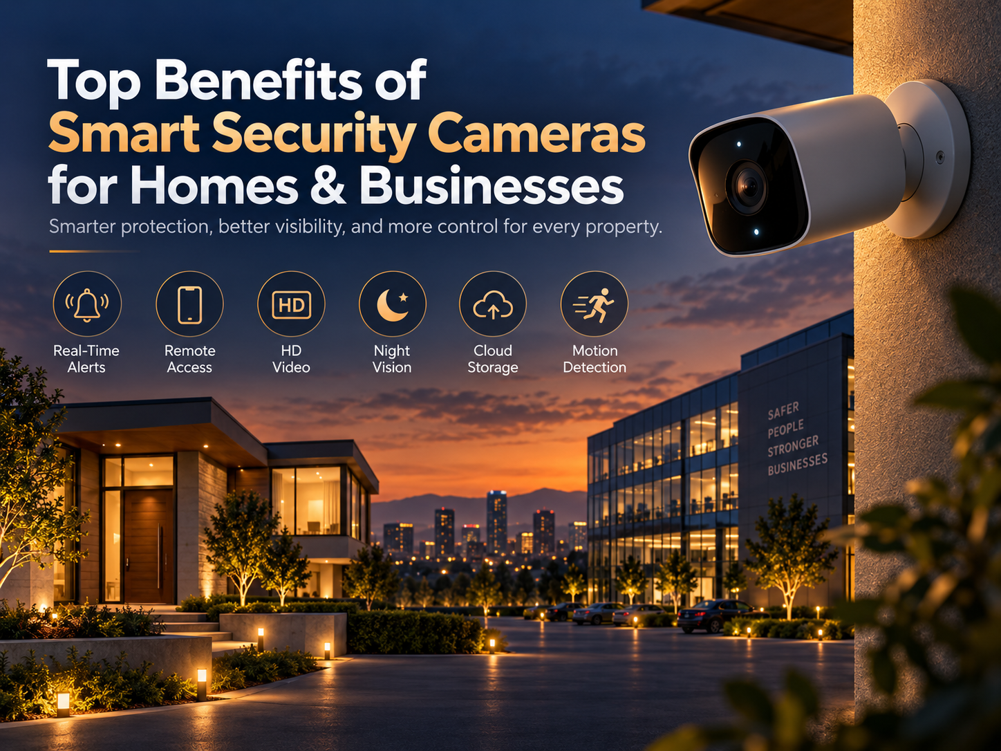 Top Benefits of Smart Security Cameras for Homes and Businesses