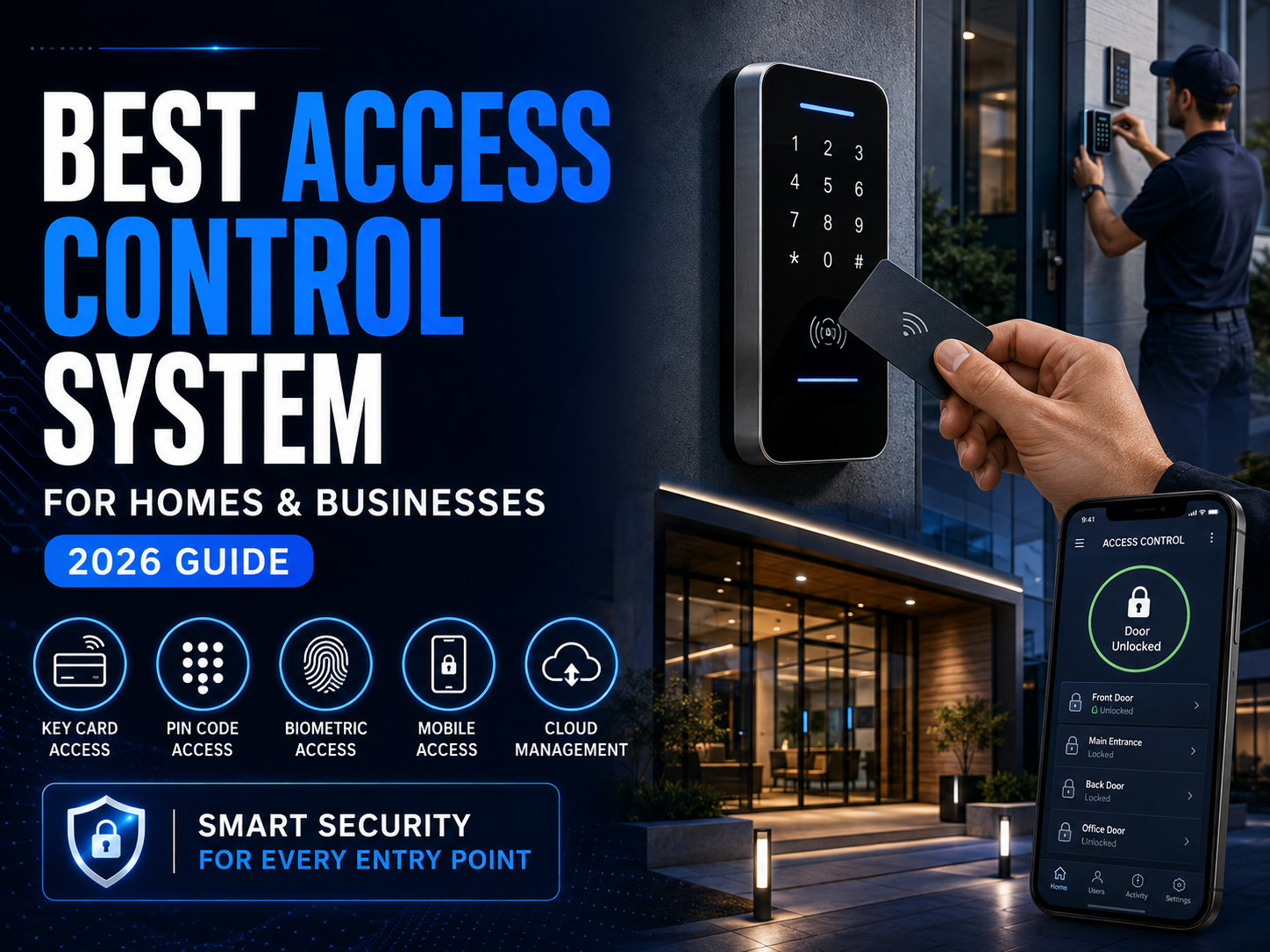 Best Access Control System for Homes and Businesses