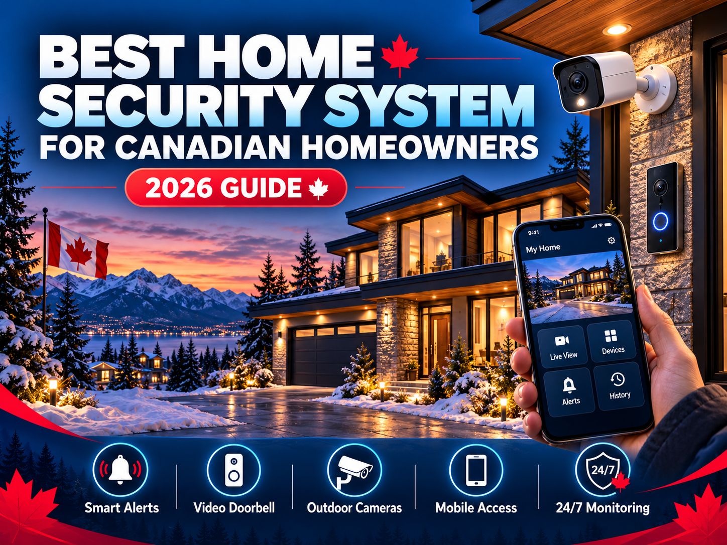 Best Home Security System for Canadian Homeowners