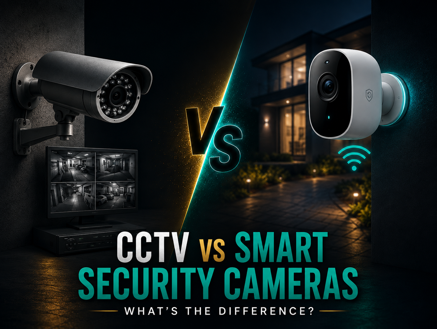 CCTV vs Smart Security Cameras comparison