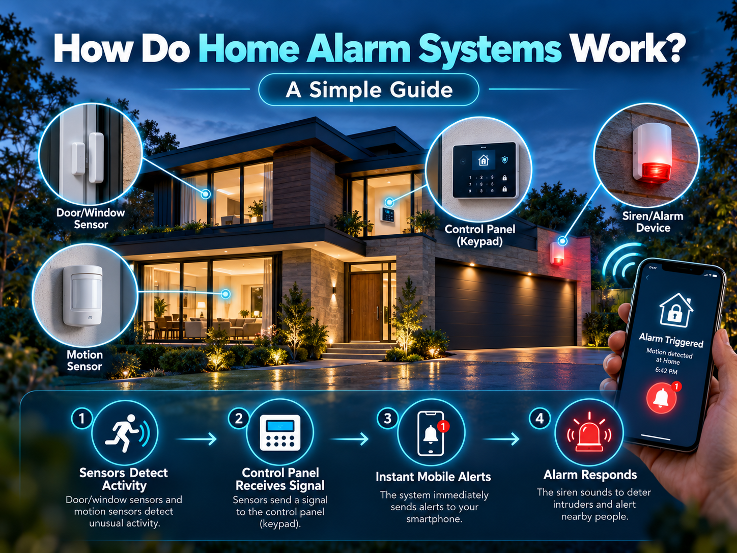 How Home Alarm Systems Work