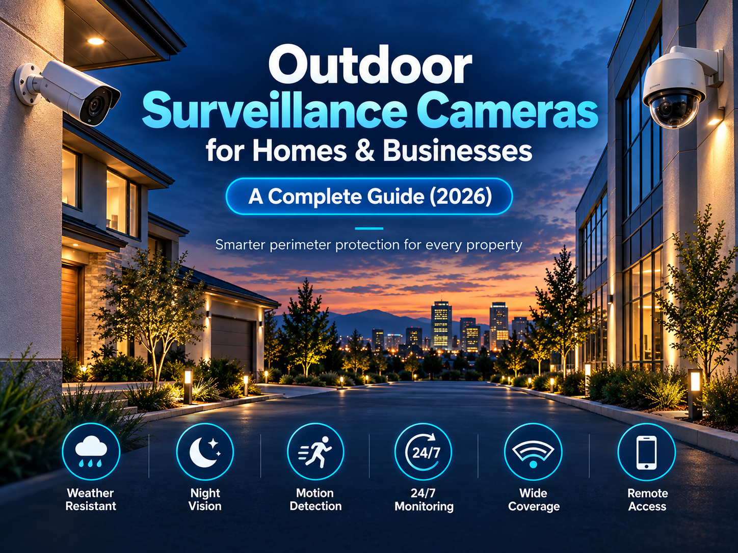 Outdoor Surveillance Cameras for Homes and Businesses