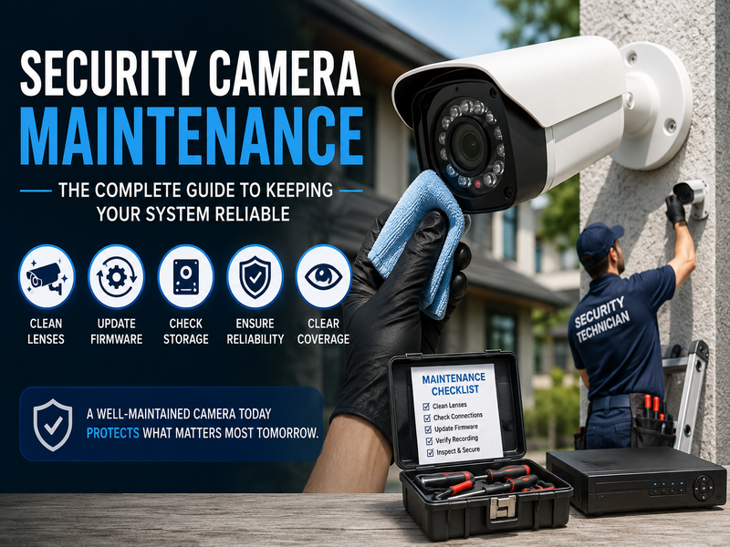 Security Camera Maintenance Guide
